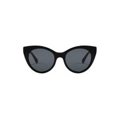 Damskie okulary przeciwsłoneczne z polaryzacją Hawkers Divine. Czarne okulary przeciwsłoneczne damskie hawkers, okrągłe. Za 250.85 zł.