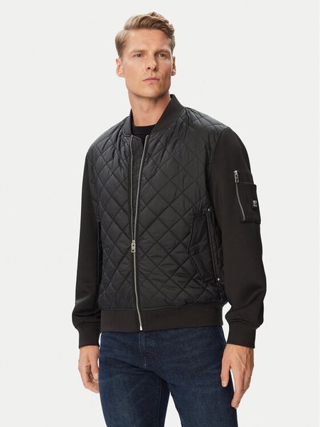 HUGO Kurtka bomber Bilaro2631 50562737 Czarny Regular Fit. Czarne kurtki męskie Hugo, m, bez wzorów, z syntetyku, bez kaptura. Za 1,149.00 zł.