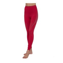 Legginsy damskie termoaktywne Brubeck DRY. Czerwone bielizna termoaktywna damska Brubeck, bez wzorów, z elastanu. Za 129.99 zł.