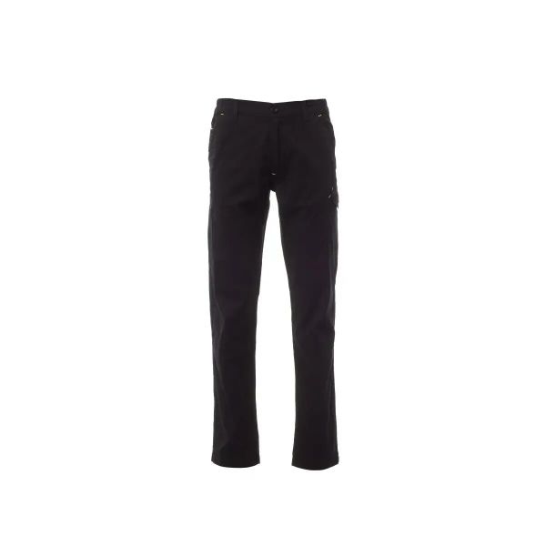 Spodnie Payper Wear Power Stretch. Czarne spodnie materiałowe męskie PAYPER WEAR, bez wzorów, z bawełny, klasyczne. Za 165.50 zł.