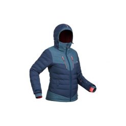 Kurtka narciarska 900 WARM damska. Niebieskie kurtki damskie WED'ZE, s, bez wzorów, z materiału, bez kaptura, narciarskie. Za 649.99 zł.
