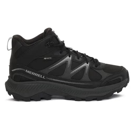 Buty trekkingowe męskie Merrell Tempo EXP Active Mid GTX. Czarne buty trekkingowe męskie MERRELL, z materiału, za kostkę, bez zapięcia, trekkingowe. Za 847.00 zł.