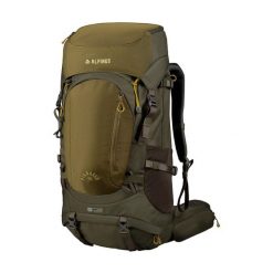 Plecak trekkingowy Alpinus Pinnacle 65l. Zielone plecaki damskie Alpinus, bez wzorów, sportowe. Za 499.00 zł.