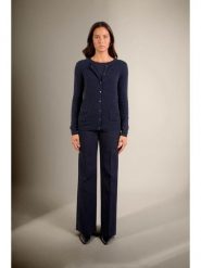 Perfect Cashmere Kaszmirowy kardigan "Caron" w kolorze granatowym rozmiar: S. Niebieskie kardigany damskie Perfect Cashmere, s, bez wzorów, z kaszmiru. Za 369.99 zł.