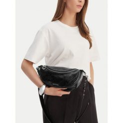 Torebka Badura. Czarne torebki klasyczne damskie Badura, bez wzorów, bez dodatków. Za 169.99 zł.