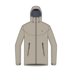 Kurtka żeglarska męska Decathlon Sailing 100. Brązowe kurtki męskie Decathlon, m, bez wzorów, z materiału, sportowe, bez kaptura. Za 129.99 zł.