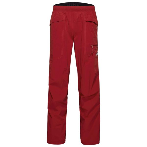 Spodnie Mammut Sender Climbing Pants Men Dorośli. Czerwone spodnie materiałowe męskie Mammut, bez wzorów, z elastanu, sportowe. Za 537.99 zł.