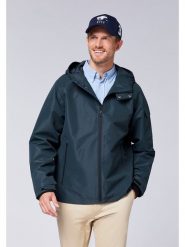 Polo Sylt Kurtka przeciwdeszczowa w kolorze granatowym rozmiar: M. Niebieskie kurtki outdoor męskie Polo Sylt, m, bez wzorów, bez kaptura. Za 188.85 zł.