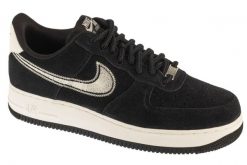 Buty sportowe Sneakersy męskie, Air Force 1 '07 Lv8. Czarne buty sportowe na co dzień męskie Nike, z materiału, bez zapięcia, trekkingowe, nike air force. Za 439.99 zł.