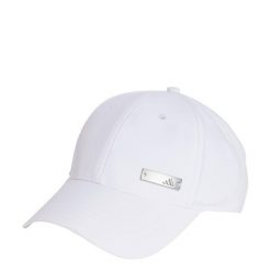Czapka Lightweight Baseball. Fioletowe czapki męskie Adidas, bez wzorów, z materiału, sportowe. Za 79.95 zł.