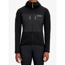 Bluza polarowa damska Berghaus MTN Guide MW Hoody. Czarne bluzy bez kaptura damskie Berghaus, z polaru. Za 637.99 zł.