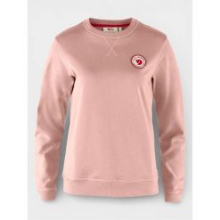 Sweter Damski Fjallraven 1960 Logo Badge. Czerwone swetry klasyczne damskie Fjällräven, bez kołnierzyka. Za 524.45 zł.