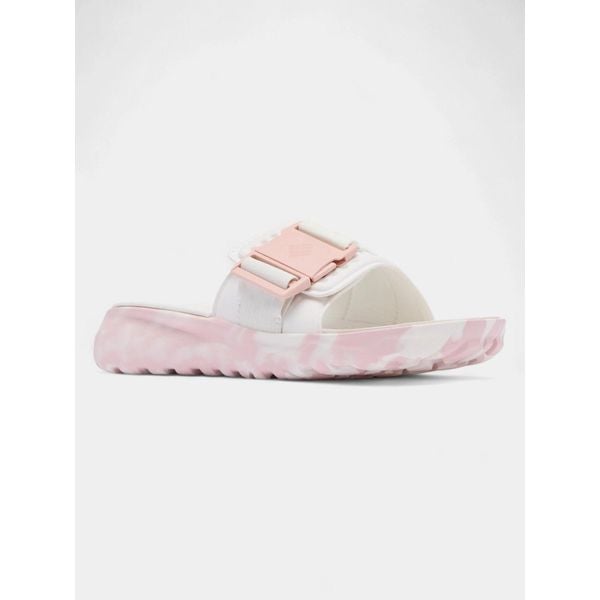 Klapki damskie Columbia Peakfreak Roam Slide. Białe klapki damskie Columbia, bez wzorów, bez obcasa. Za 140.99 zł.