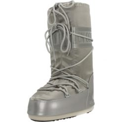Buty MOON BOOT GLANCE Szary. Szare obuwie trekkingowe damskie Moon Boot, na zimę. Za 936.99 zł.