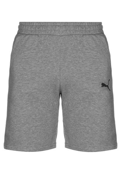 Spodenki męskie Puma TeamGOAL 23 Casuals Shorts szare. Szare szorty męskie Puma, bez wzorów, z bawełny. Za 100.99 zł.