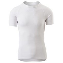 Unisex koszulka termoaktywna rowerowa Summerday Seamless krótki rękaw biała. Białe bielizna termoaktywna męska Agu, xs, bez wzorów, z materiału. Za 229.60 zł.