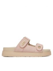 Liu Jo Klapki Penny 902 4A5709 PX002 Różowy. Czerwone klapki damskie Liu Jo, bez wzorów, ze skóry, bez obcasa. Za 489.99 zł.