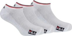 Skarpetki Fila 3-pak Bamboo Invisible White 35-38. Białe skarpetki damskie 661, bez wzorów, z elastanu. Za 118.99 zł.