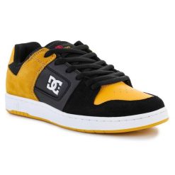 Buty DC Shoes Manteca 4 Skate M 100766-BG3 żółte. Żółte buty sportowe na co dzień męskie z materiału, bez zapięcia. Za 544.84 zł.