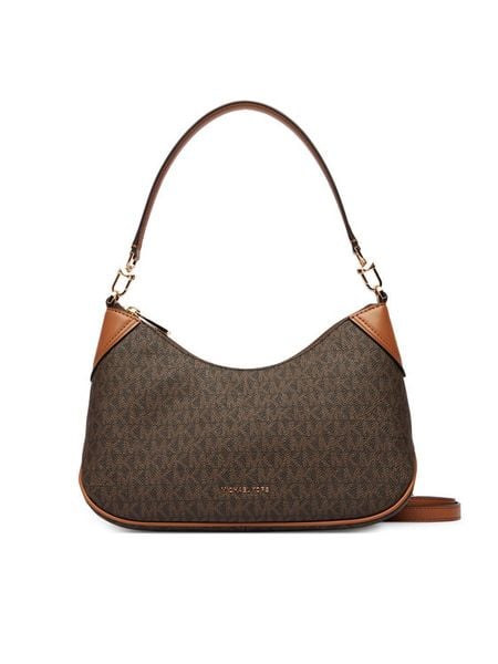 MICHAEL Michael Kors Torebka 32S6GJ6W8B Brązowy. Brązowe torebki klasyczne damskie MICHAEL Michael Kors, bez wzorów, ze skóry, bez dodatków. Za 779.99 zł.
