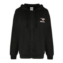 Bluza damska DIADORA L. HOODIE FZ FLOSS L. Brązowe bluzy bez kaptura damskie Diadora, l. Za 119.99 zł.
