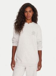 Tommy Jeans Bluza DW0DW21586 Szary Regular Fit. Szare bluzy bez kaptura damskie Tommy Jeans, s, z bawełny. Za 329.99 zł.
