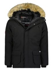 ANAPURNA Kurtka zimowa "Claudana" w kolorze czarnym rozmiar: XL. Czarne kurtki męskie ANAPURNA, na zimę, xl, z aplikacjami, klasyczne, bez kaptura. Za 300.21 zł.