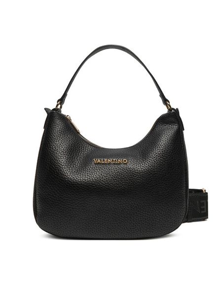 Valentino Torebka Blossom Re VBS8P207 Czarny. Czarne torebki klasyczne damskie Valentino, bez wzorów, ze skóry, bez dodatków. Za 439.99 zł.