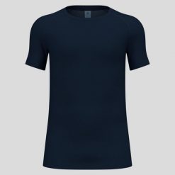 Koszulka z krótkim rękawem męska ODLO Active F-Dryight Eco. Niebieskie bielizna termoaktywna męska Odlo, l, bez wzorów. Za 168.12 zł.