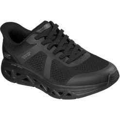 Buty sportowe męskie Skechers Bobs Arc Waves Remix Feel G. Czarne buty sportowe na co dzień męskie Skechers, z materiału, bez zapięcia, na fitness i siłownię. Za 590.00 zł.