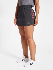 Spódnica damska Hummel Pro Grid Game. Szare spódniczki damskie HUMMEL, s, bez wzorów, z elastanu, eleganckie, z standardowym stanem, moda ciążowa. Za 169.47 zł.