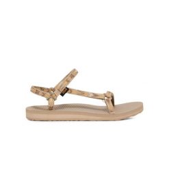 Sandały damskie Teva Original Universal Slim. Brązowe obuwie trekkingowe damskie Teva, bez wzorów, bez obcasa. Za 235.99 zł.