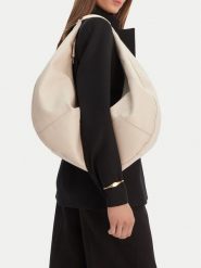 GINO ROSSI Torebka EO-LDA8806 Écru. Torebki klasyczne damskie Gino Rossi, bez wzorów, z materiału, bez dodatków. Za 279.99 zł.