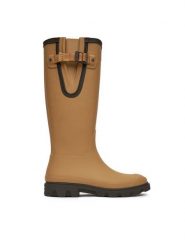 Hunter Kalosze HFRW0003251 Beżowy. Brązowe kalosze damskie Hunter, bez wzorów, z materiału. Za 359.99 zł.