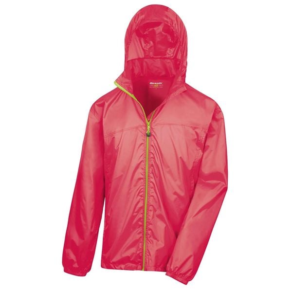 Lekka Wodoodporna Kurtka Unisex HDi Quest Hydradri. Czerwone kurtki damskie RESULT, m, bez wzorów, z materiału, z kapturem. Za 143.99 zł.