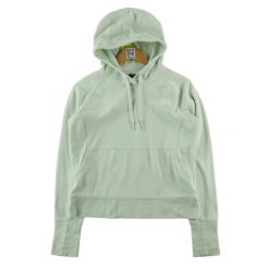 Second life - Bluza damska z kapturem The North Face zielona - Stan dobry. Zielone bluzy sportowe damskie The North Face, m, bez wzorów, z materiału, bez ramiączek, z kapturem. Za 106.46 zł.