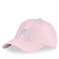 Czapka z daszkiem Tommy Hilfiger. Czerwone czapki męskie Tommy Hilfiger, bez wzorów. Za 129.99 zł.
