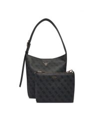 Guess Torebka Meridian II HWSG69 74040 Szary. Szare torebki klasyczne damskie Guess, z aplikacjami, ze skóry, bez dodatków. Za 679.99 zł.