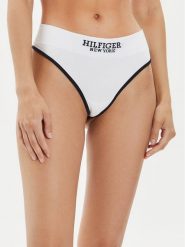 Tommy Hilfiger Stringi UW0UW05219 Biały. Białe stringi damskie Tommy Hilfiger, xl, bez wzorów, z bawełny. Za 139.99 zł.