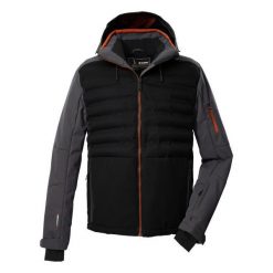Kurtka pikowana Killtec KSW 72. Brązowe kurtki męskie KILLTEC, m, bez wzorów, z puchu, sportowe, bez kaptura. Za 880.50 zł.