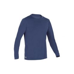 Koszulka UV długi rękaw WATER T SHIRT męska. Niebieskie koszulki męskie z długim rękawem OLAIAN, l, bez wzorów, z materiału, bez kołnierzyka. Za 29.99 zł.