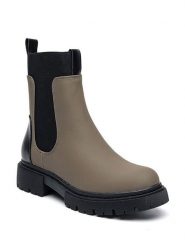 Sixth Sens Botki w kolorze khaki rozmiar: 37. Brązowe botki damskie Sixth Sens, bez obcasa, bez zapięcia. Za 188.40 zł.