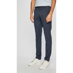 Selected - Spodnie. Niebieskie spodnie materiałowe męskie Selected, bez wzorów, z elastanu, eleganckie. W wyprzedaży za 129.90 zł.