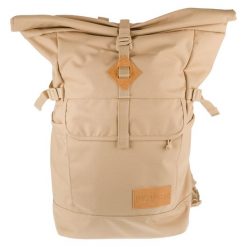 Plecak sportowo-turystyczny dla dorosłych Hatchet Rolltop Backpack. Brązowe plecaki damskie JanSport, bez wzorów, z materiału, sportowe. Za 319.99 zł.
