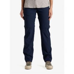 Spodnie turystyczne damskie Craghoppers NosiLife Pro Convertible Trouser III. Niebieskie spodnie dresowe damskie CRAGHOPPERS, bez wzorów. Za 461.99 zł.
