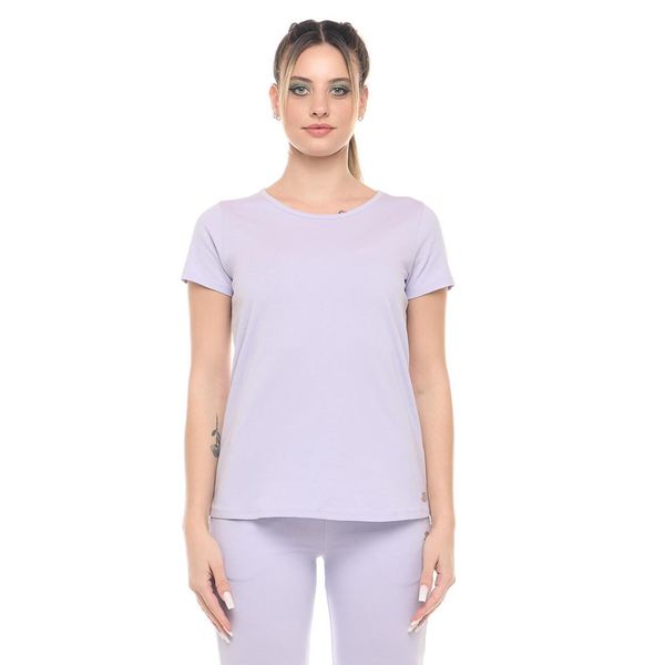 Koszulka z bawełna na co dzień na siłownię. Czerwone t-shirty damskie LEONE 1947 APPAREL, bez wzorów, z bawełny, bez kołnierzyka. W wyprzedaży za 67.30 zł.