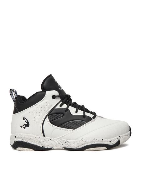 SHAQ Sneakersy CEO-SPIN MOVE AQ95001B-W_ Biały. Białe buty sportowe chłopięce Shaq, z materiału, bez zapięcia. Za 199.99 zł.