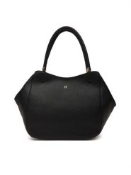 Aigner Torebka 137422 Czarny. Czarne torebki klasyczne damskie Aigner, bez wzorów, ze skóry, bez dodatków. Za 2,819.00 zł.