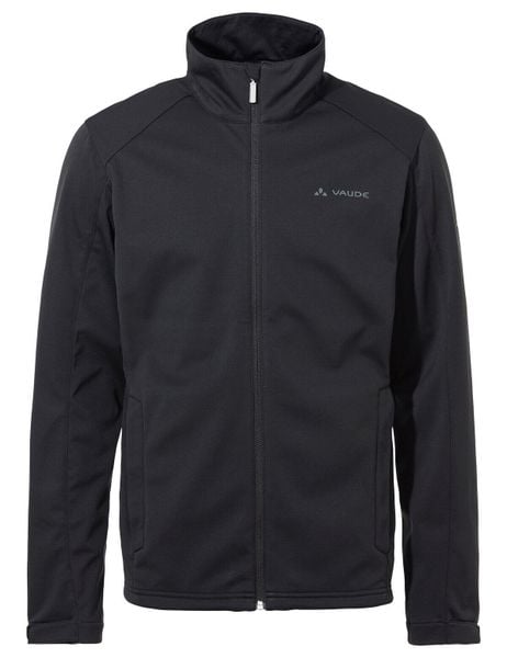 Kurtka outdoorowa M Ossola Jacket. Czarne kurtki męskie Vaude, m, bez wzorów, z materiału, bez kaptura. Za 729.00 zł.