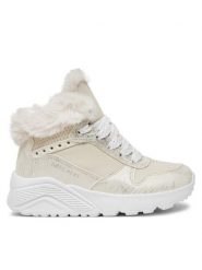 Skechers Botki Uno Lite - Comfurt Collar 310396L/NAT Écru. Botki dziewczęce Skechers, bez wzorów, z materiału, bez ramiączek. Za 249.99 zł.